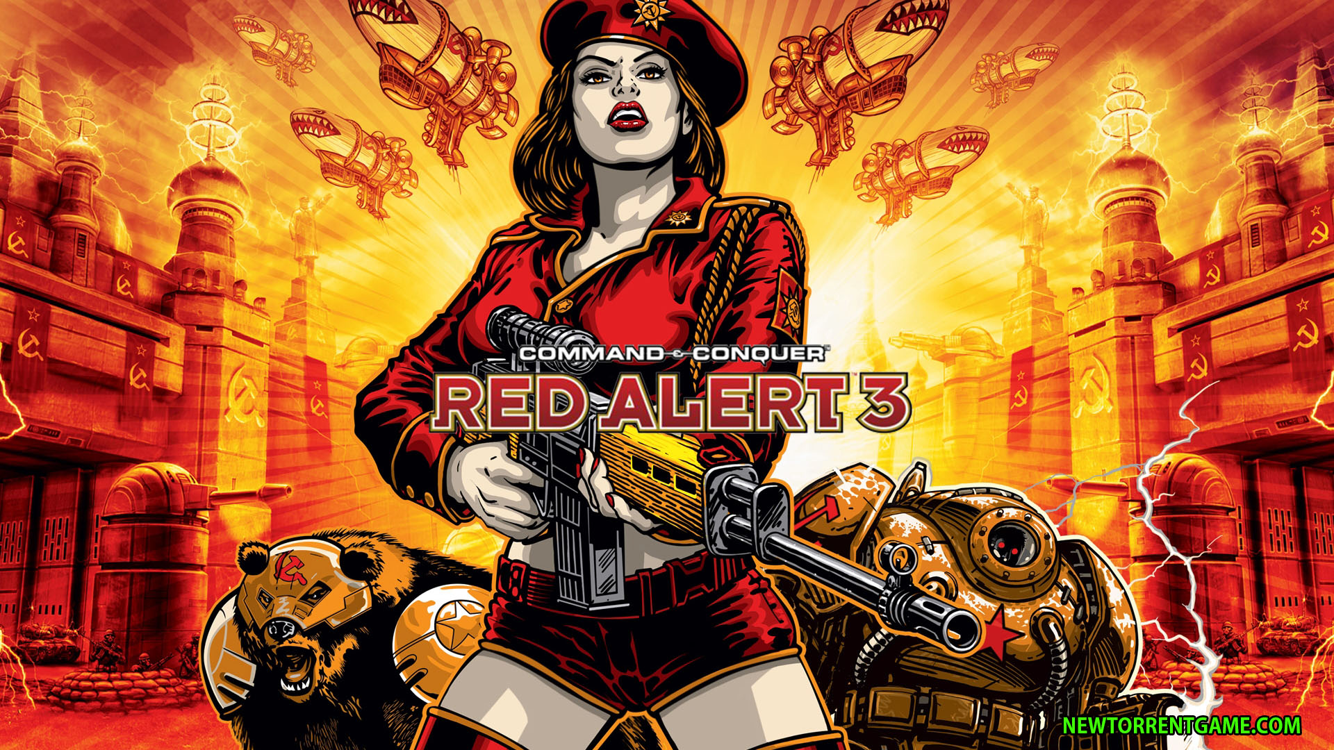 cast of command and conquer red alert 3